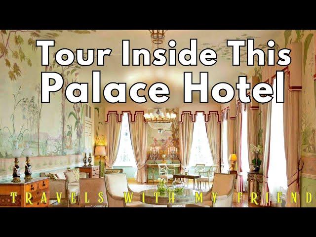 Tour this beautiful palace hotel in Portugal. One of the most magnificent palaces in the world!