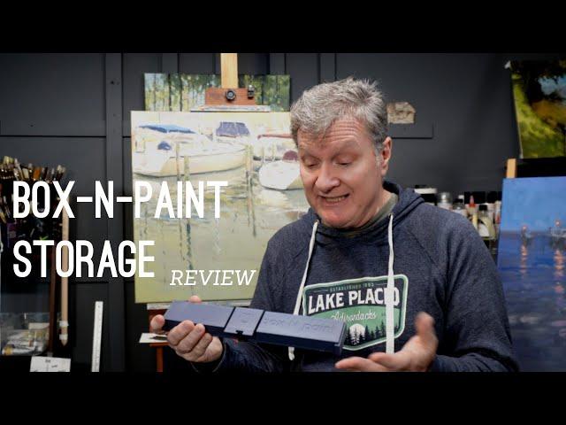 Box-N-Paint Storage Review: Painter's Tool Kit Series. Learn Oil Painting with Vlad Milan Duchev