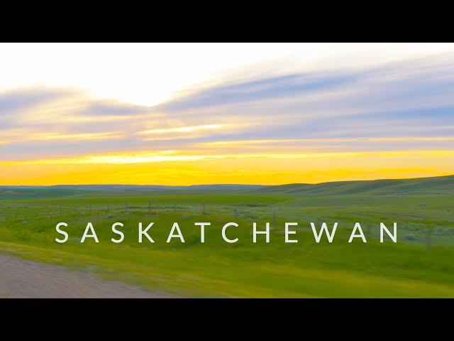 SASKATCHEWAN 4K - Road Trip Through Beautiful Canadian Prairies