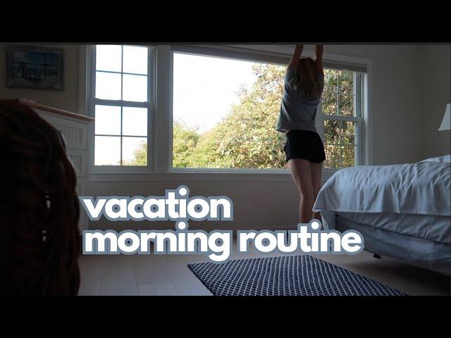 vacation morning routine on cape cod | vlog style