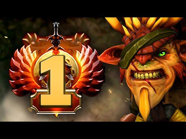 Топ 1 ранг разносит на Бристлбеке! - Bristleback 7.37 DOTA 2