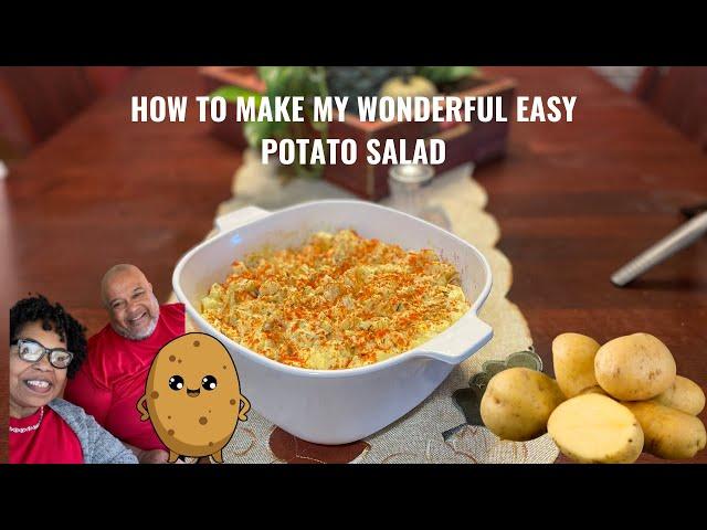 How To Make My Wonderful Potato Salad #goodeats #easypeazy #EricandTeresa