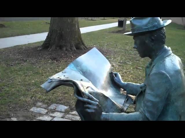 Newspaper Reader - Princeton, N. J.