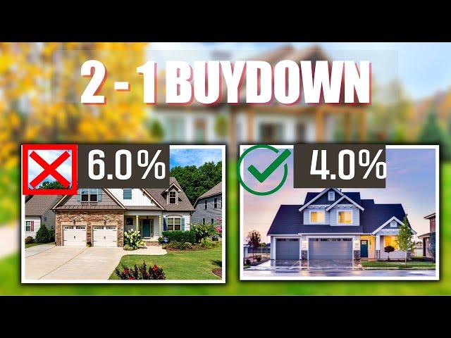 What is a 2 – 1 Mortgage Interest Rate Buydown | Pros & Cons