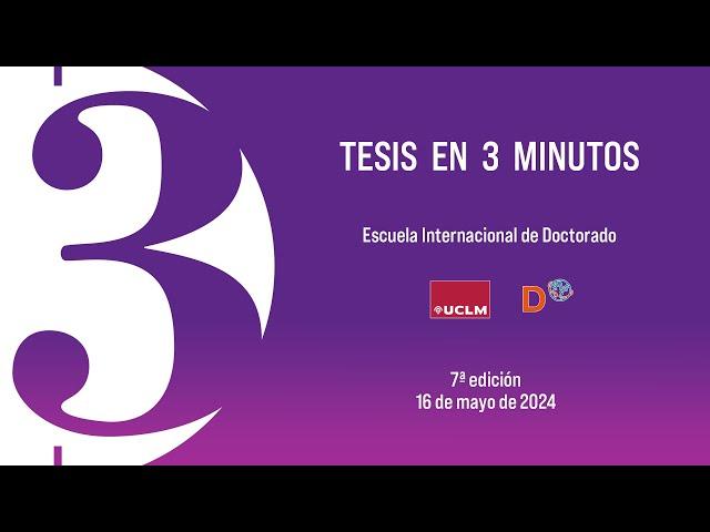 Final de la competición "Tesis en 3 minutos", 7ª edición (2024)