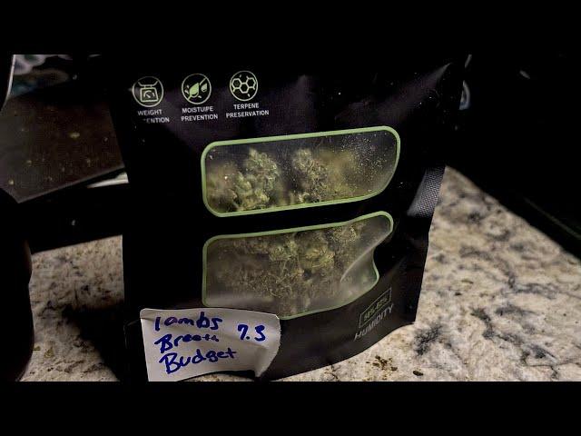 OleSkoolHemp Budget Flower Lambs Breath, THCa review!