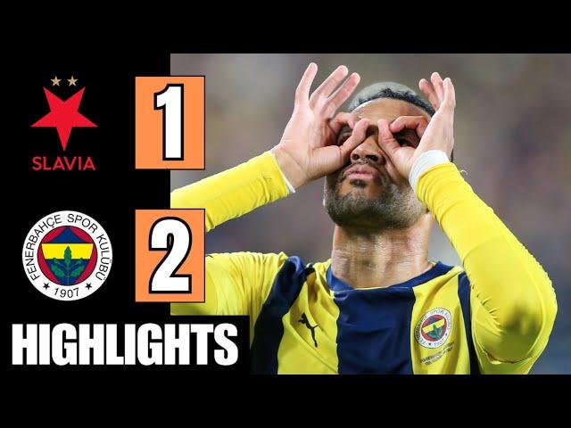 Slavia Praha vs Fenerbahce 1-2 EXTENDED HIGHLIGHTS | En-Nesyri Goal | Europa League 2024