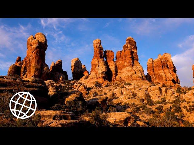 The Maze: Canyonlands National Park, Utah, USA  [Amazing Places 4K]