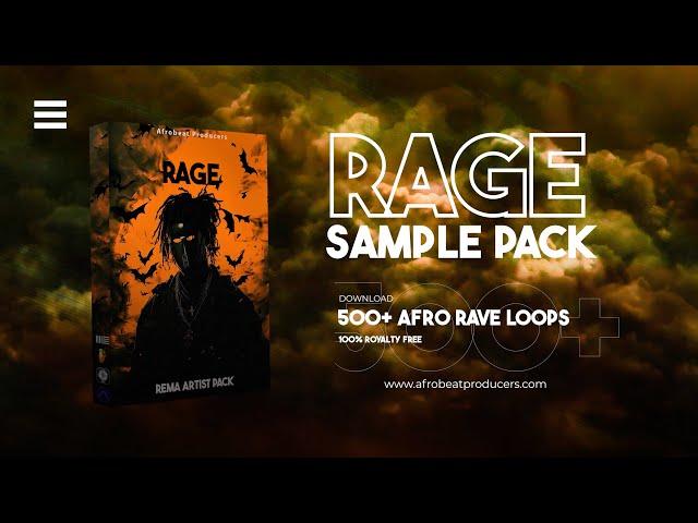 Free Download 500+ Rema Afro Rave Loops | Rage Sample Pack Afrobeat Drums Guitars Melody Loops MIDI