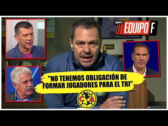 AMÉRICA. Baños y sus CHOCANTES declaraciones sobre la regla de menores en Liga MX | Futbol Picante