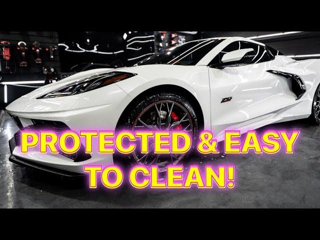 2023 C8 Corvette 70th Anniversary - Clear bra/ceramic coating/paint correction | Serving Killeen