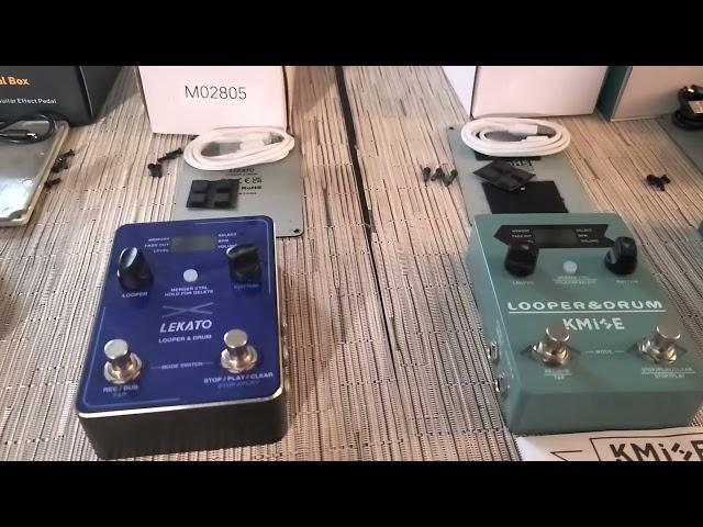 SHOOTOUT - Loop Pedal & Drum Machine Pedal(s) - Donner vs Lekato vs KMise vs Flamma