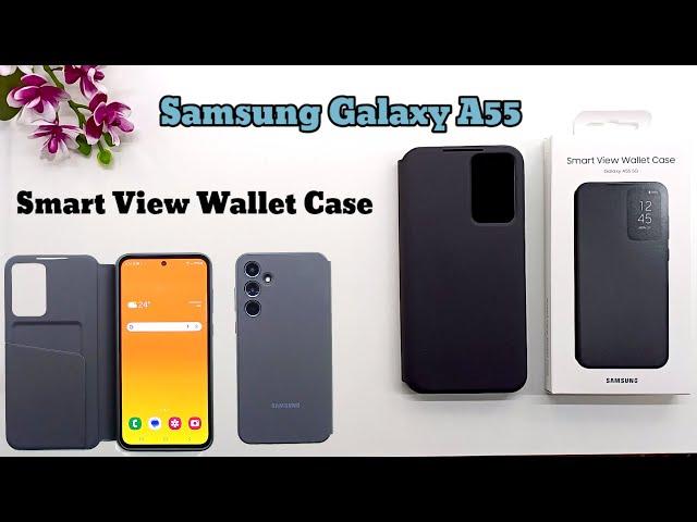 Samsung Galaxy A55 Smart View Wallet Case