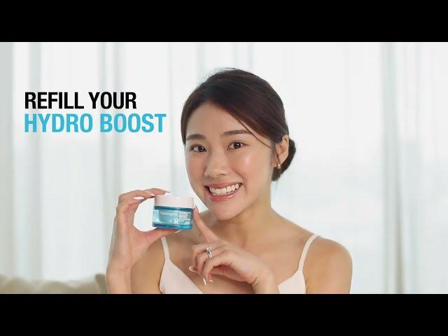 Neutrogena Hydro Boost Water Gel Refill How-To