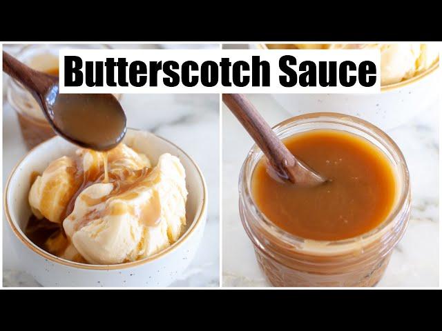 Butterscotch Sauce