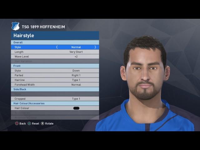 Pro Evolution Soccer 2017_KAREM DEMIRBAY Hoffenheim