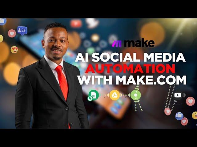 Build an AI Social Media System Using Make.com & Automate Your Posts Forever! | Mpho Dagada