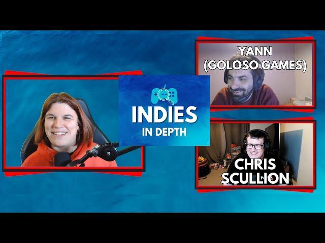 Indies In Depth #1 | Chris Scullion & Yann (Goloso Games) | Retro Gaming, Hint Systems & AI