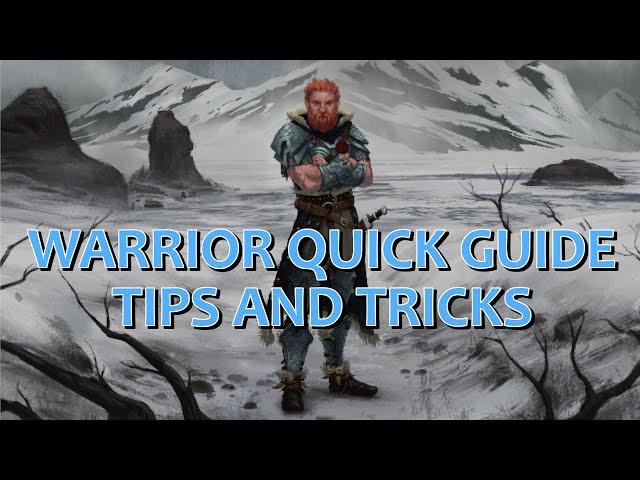 Warrior Quick Guide Tips and Tricks (Shattered Pixel Dungeon)