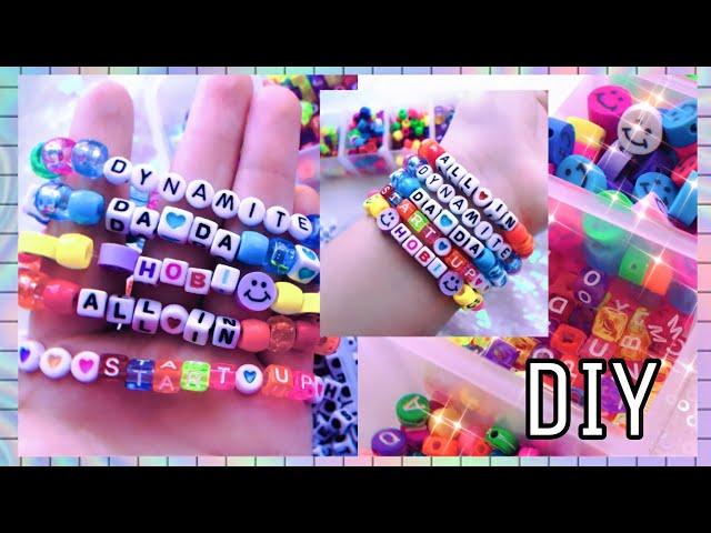 DIY Kpop Bead Bracelets | Украшения в стиле BTS, SKZ & more 