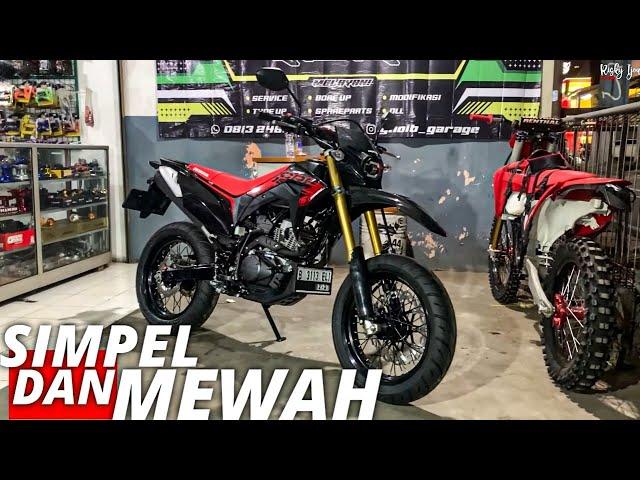 HONDA CRF 150L MODIF ABIS 9JT || APA AJA SI BARANG NYA SAMPE ABIS SEGITU ???