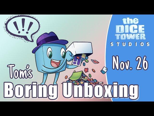 Tom's Boring Unboxing Video - November 26, 2024