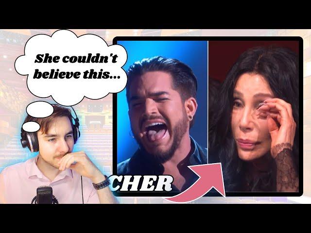 ADAM LAMBERT Made Her Cry! (music coach reacts)