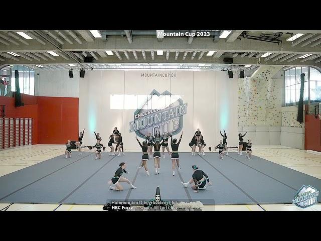 Mountain Cup 2023 - 38 - Hummingbird Cheerleading Club - HBC Force - Senior All Girl Cheer - L4