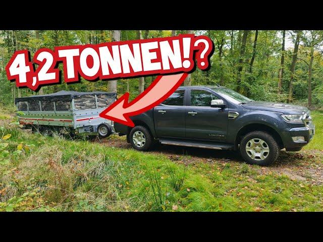 Anhänger am Limit! | VIEL ZU SCHWER!? | ILLEGALER HOLZTRANSPORT!? | Mr. Moto