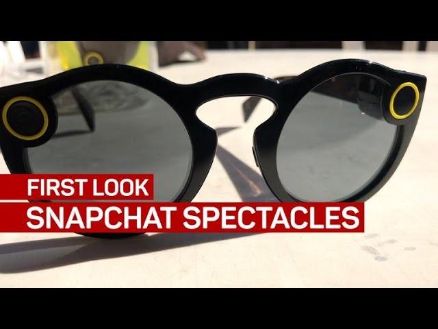 First look: Snapchat Spectacles