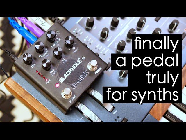 Eventide Blackhole reverb pedal review // a pedal truly made for synthesizers!