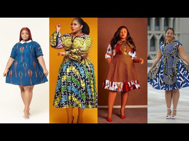 Beautiful Ankara For Plus Size Ladies; Ankara style for ladies African Ankara Fashion