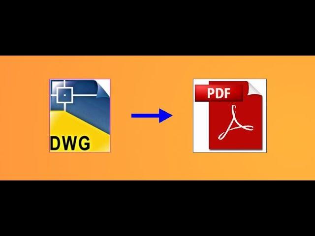 How to convert autocad file into Pdf(Plotting/printing) | Civil engineering online