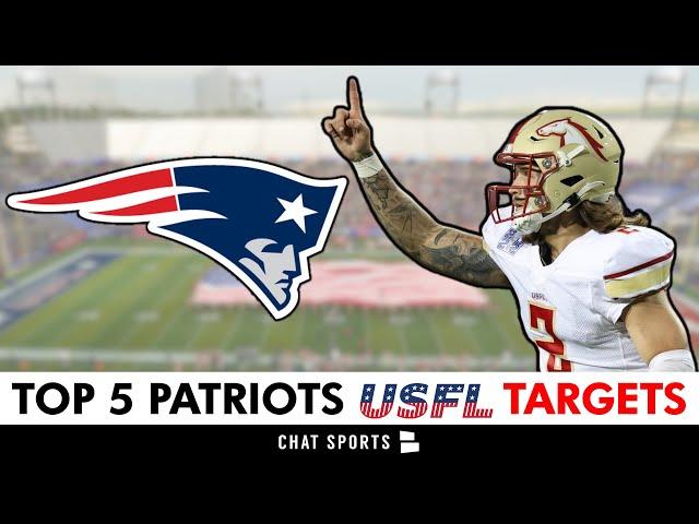 New England Patriots Free Agency Rumors: Top 5 USFL Players To Sign Ft. Alex McGough & Corey Coleman