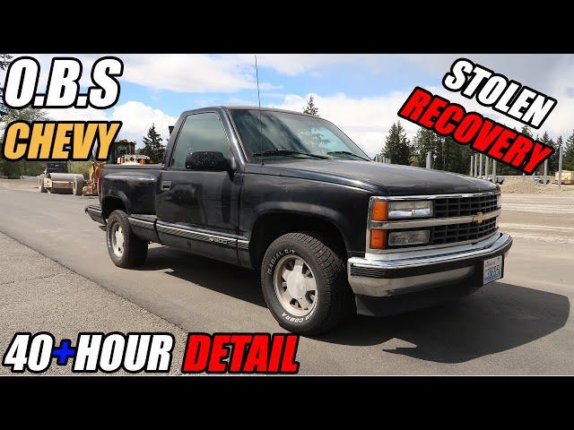 1996 O.B.S CHEVY SILVERADO | RESTORATION DETAIL