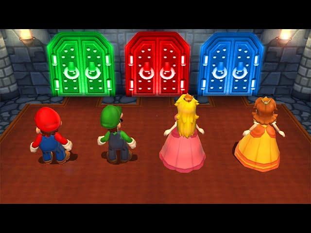 Mario Party 9 Minigames - Mario Vs Peach Vs Daisy Vs Luigi (Master Difficulty)