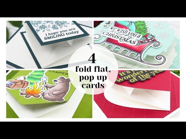 Fold Flat, Pop Up: 4 Card Ideas To Try!