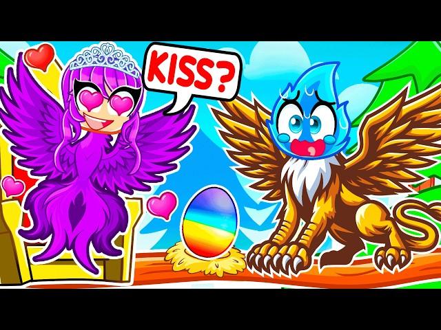 Saying YES to MY CRUSH for 24 HOURS in OP Bird Family Roblox..