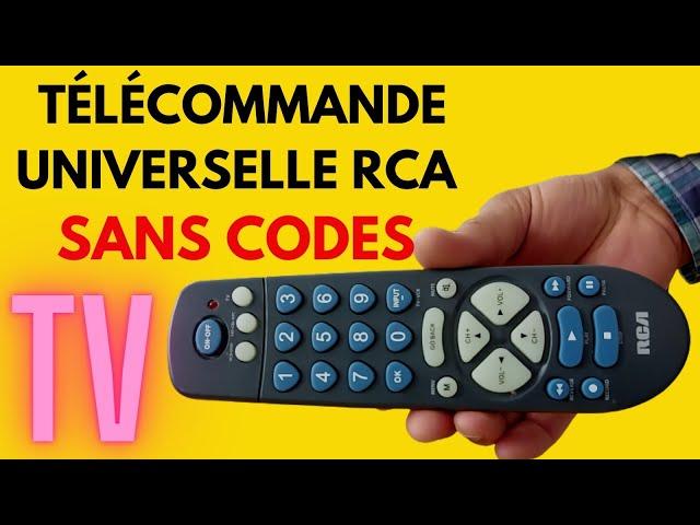 Comment programmer une télécommande universelle RCA à votre télévision sans codes