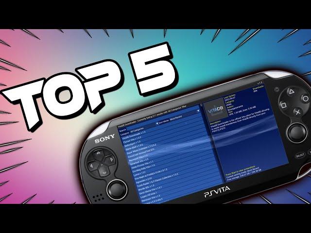 Top 5 PS Vita Apps For New Users!