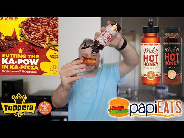 Mike's Hot Honey & Extra Hot + Toppers Chili Crisp Pizza Review