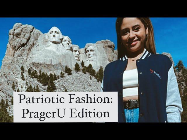 #PragerU Patriotic Merch at Mount Rushmore: How to Wear It #Shorts