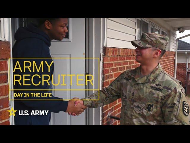 Day in the Life: Army Recruiter | U.S. Army