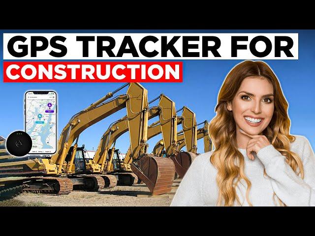 GPS Tracker For Heavy Equipment - Track Your Skid Steer, Excavator, Backhoe or Bulldozer