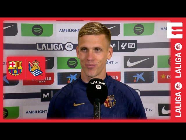 DANI OLMO: - ROZUMIEM TROCHĘ JĘZYK POLSKI | POMOCNIIK BLAUGRANY PO MECZU Z REALEM SOCIEDAD