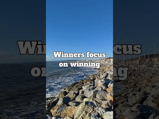 Mindset: Focus on Your Goals! #WinningMindset #FocusOnGoals #SuccessMindset #Motivation #facts