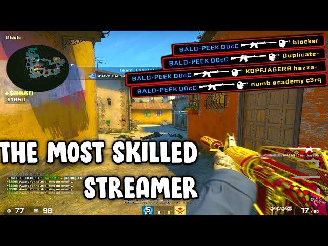 THE MOST SKILLED CSGO STREAMER