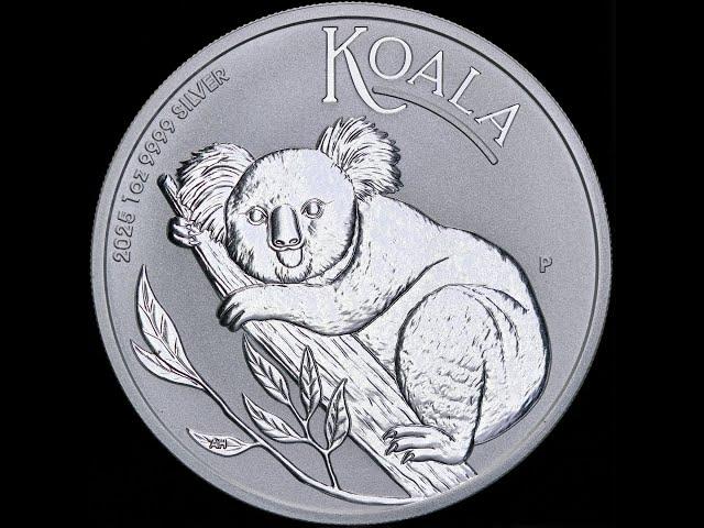 Срібна монета 1oz Коала 1 долар 2025 Австралія (2025 Australia 1 oz Silver Koala)