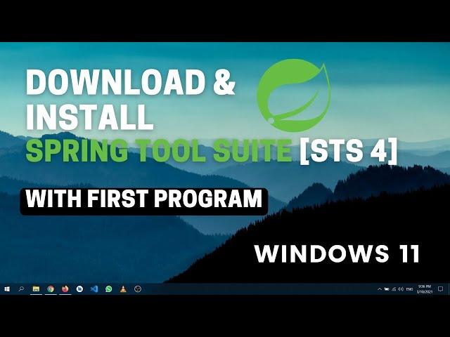 How to Download & Install Spring Tool for Beginners (2025) - Step-by-Step Guide