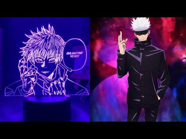 Unboxing & Reviewing Gojo Satoru LED Anime Light/Lamp - Jujutsu Kaisen